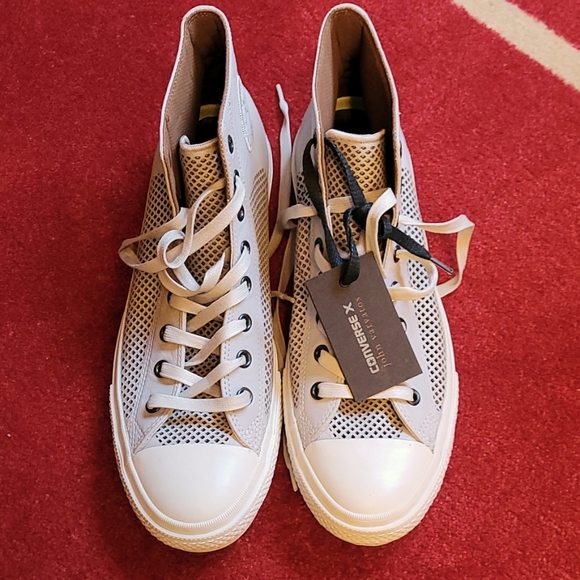Brand New Converse X "Chuck Taylor" Leather Sneakers - John Varvatos